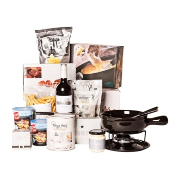 Kerstpakket Uitgebreid fondue pakket