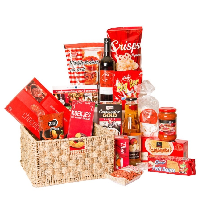 Kerstpakket Vandaag is rood