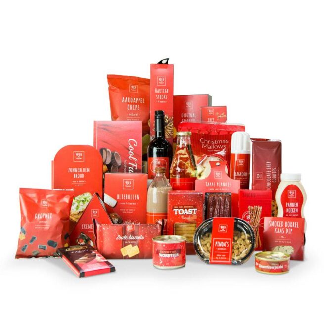 Kerstpakket Vandaag is rood