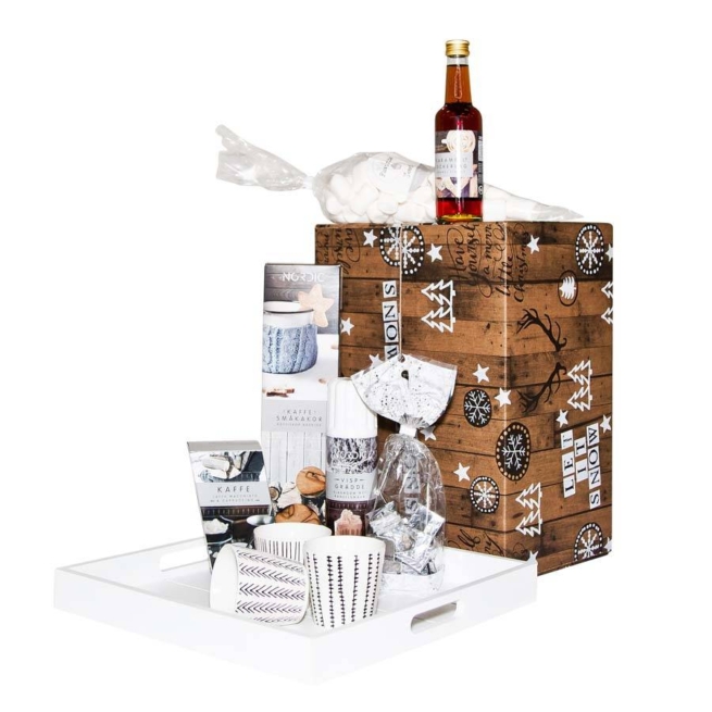 Kerstpakket Vierkante winter