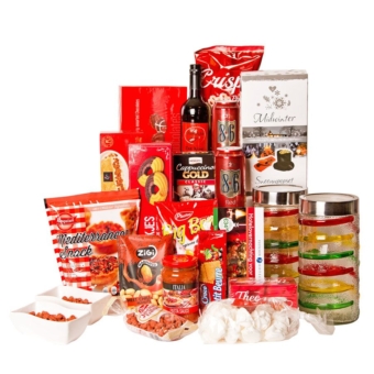 Kerstpakket Winters rood Kerstpakket Winters rood