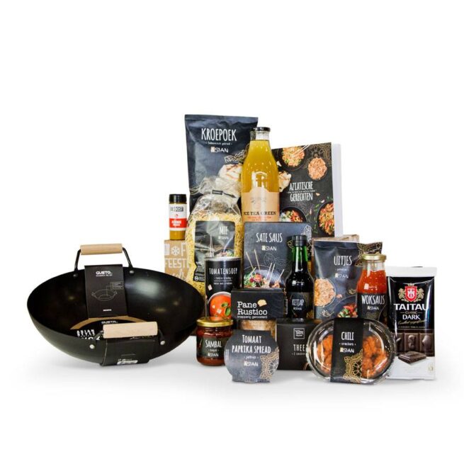 Kerstpakket Winters warme wok