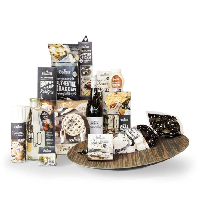 Kerstpakket Wood and food