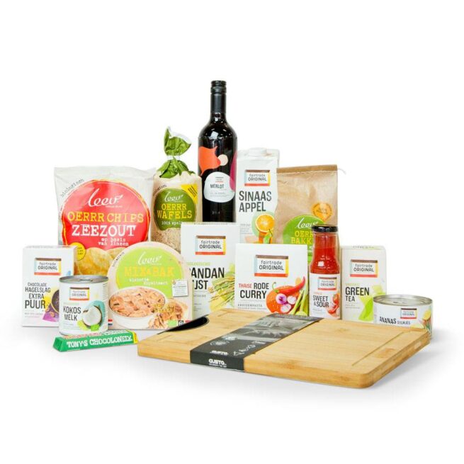 Kerstpakket Snijden of serveren