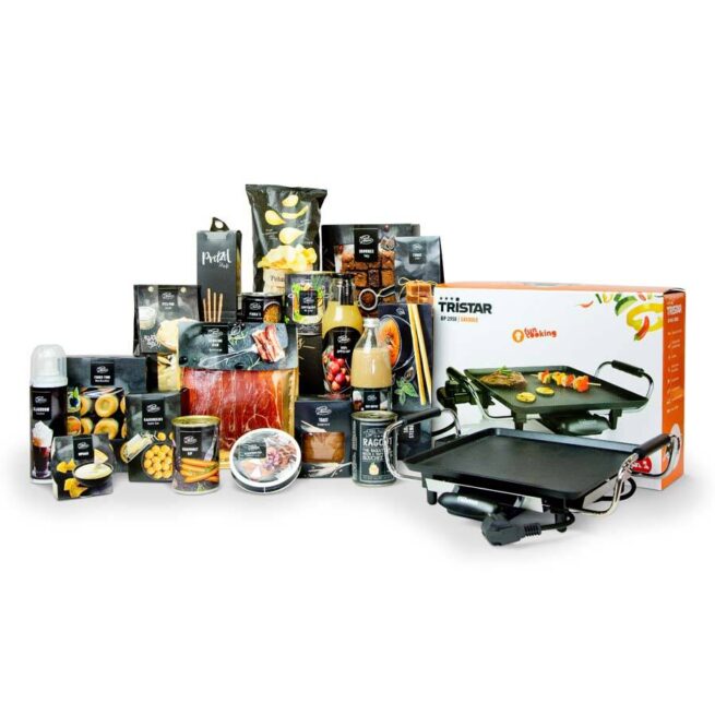Kerstpakket Griddle cooking