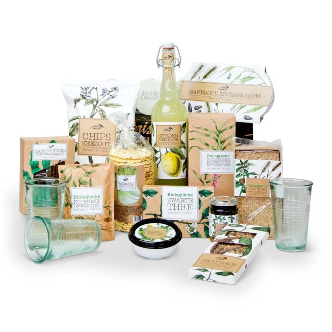 Kerstpakket Gerecycled glas