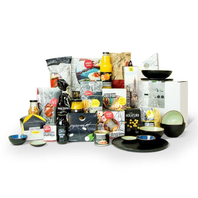 Kerstpakket Food from the streets