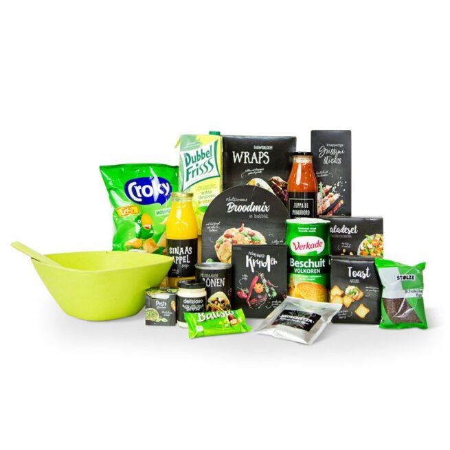 Kerstpakket Bamboe schaal