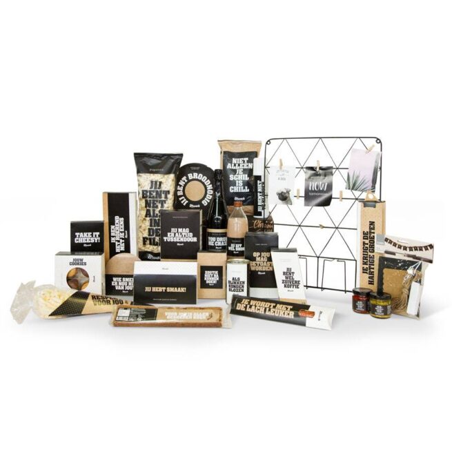 Kerstpakket Vlaggetjes wand