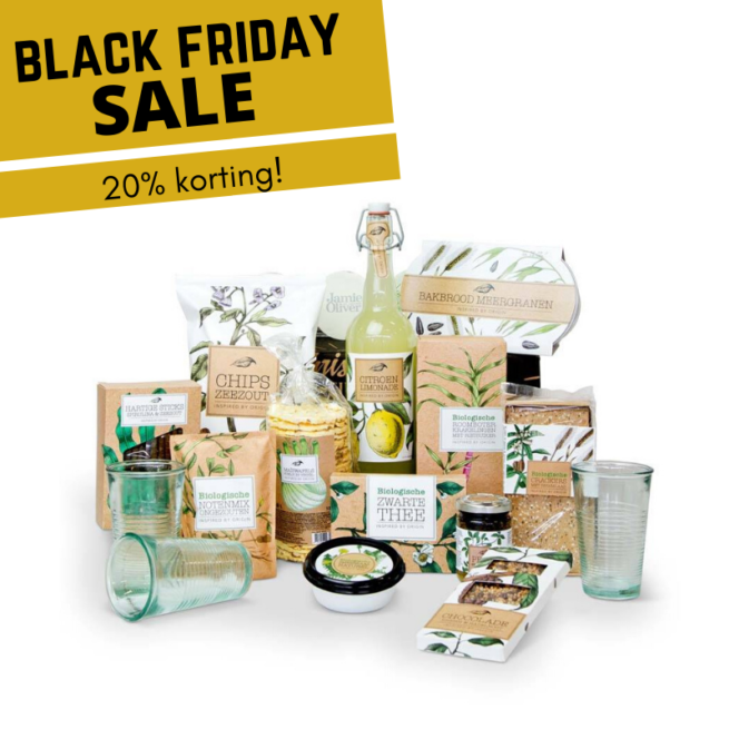 Kerstpakket Gerecycled glas