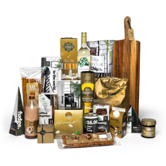 Kerstpakket Uit goed hout gesneden