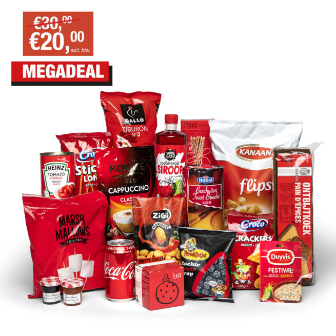 Kerstpakket 20 euro topper