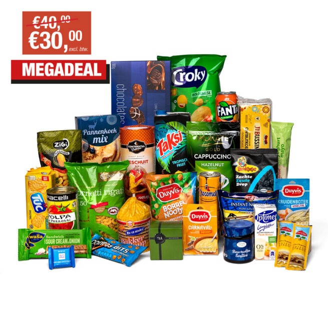 Kerstpakket 30 euro stunter