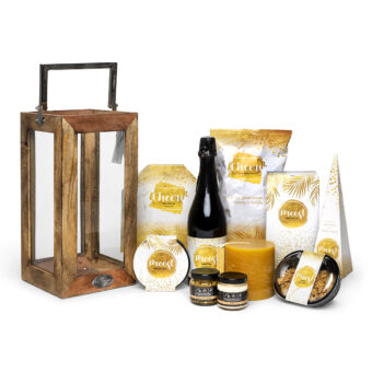 Kerstpakket Cheers fijne feestdagen