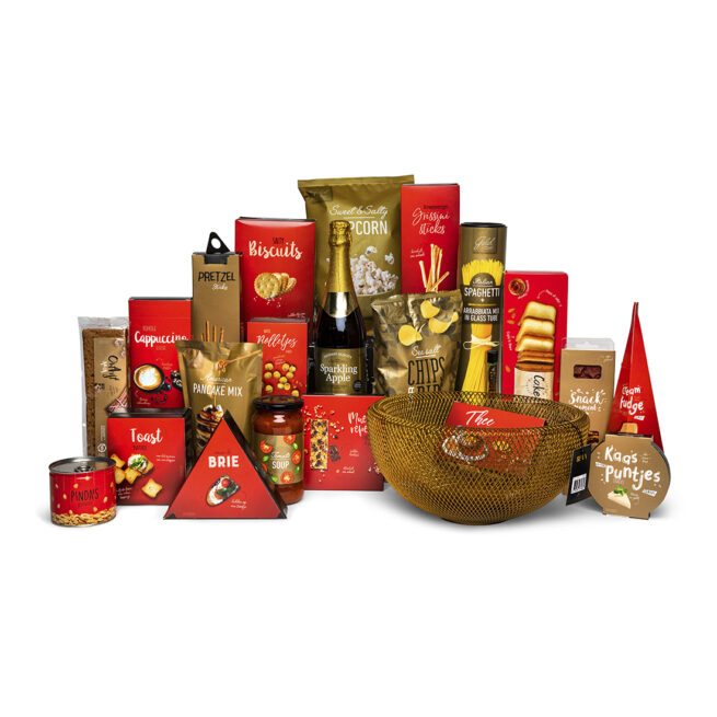 Kerstpakket Rood gouden pracht