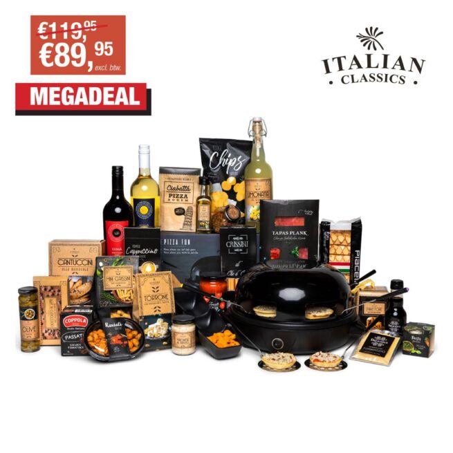 Kerstpakket Samen pizza