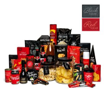 Kerstpakket Rood zwart