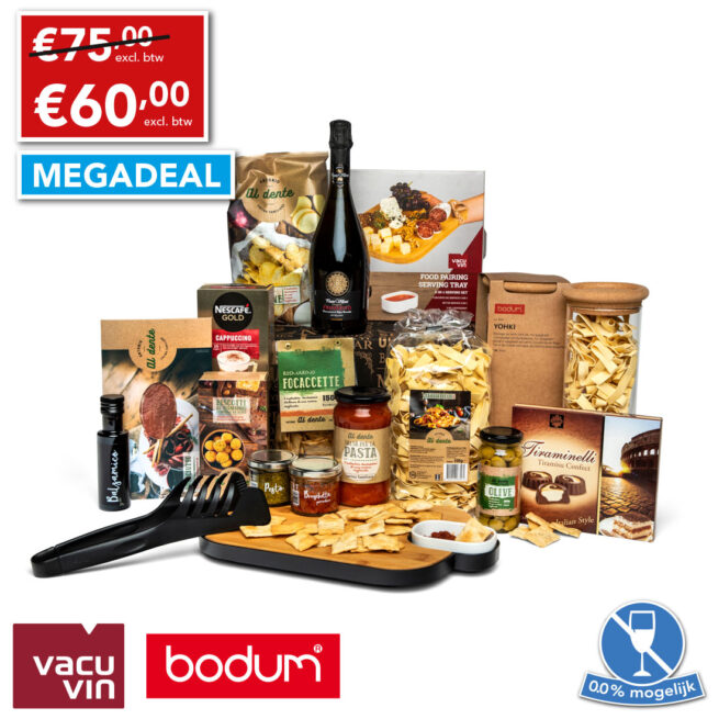 Kerstpakket Italiaanse lekkernij