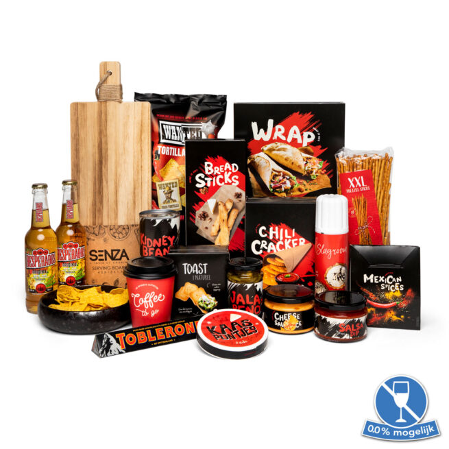 Kerstpakket Serveren a la Mexico