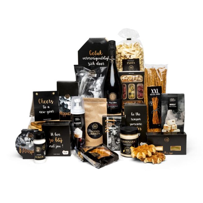 Kerstpakket Luxe in zwart