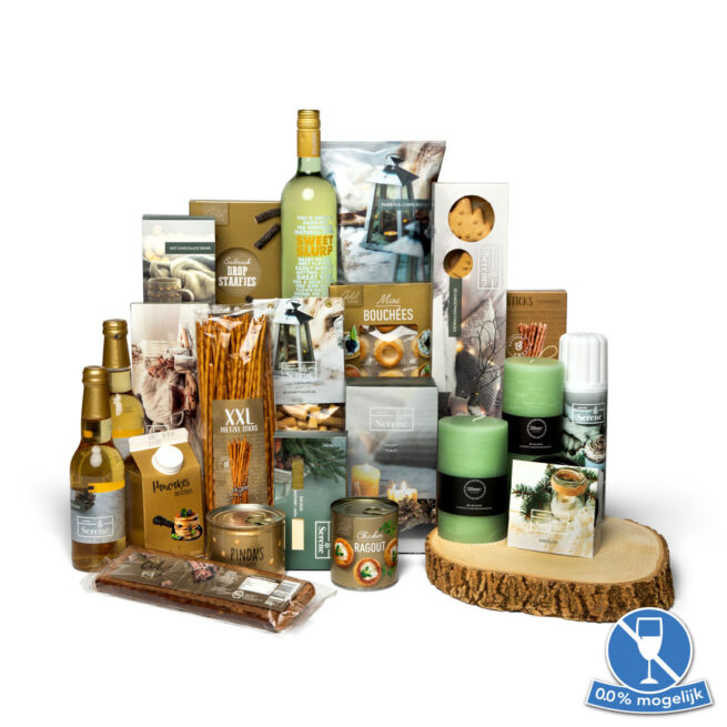 Kerstpakket Uit goed hout gesneden