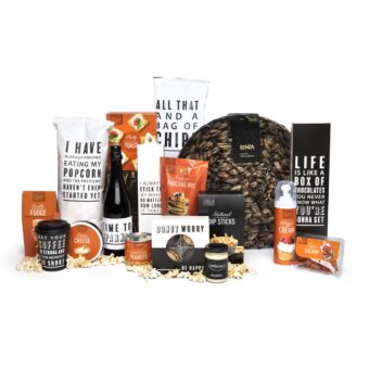 Kerstpakket Mand met lekkers