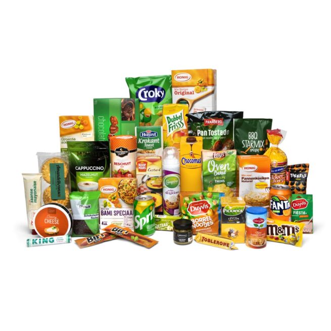 Kerstpakket Bomvol A-merken