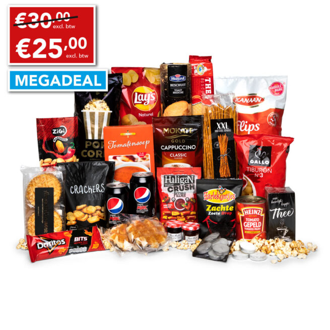 Kerstpakket 25 euro stunter