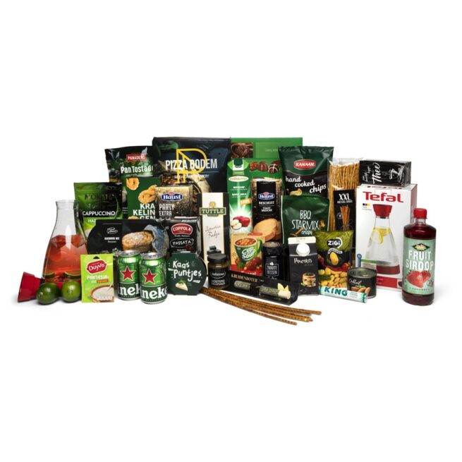 Kerstpakket Rood groene topper