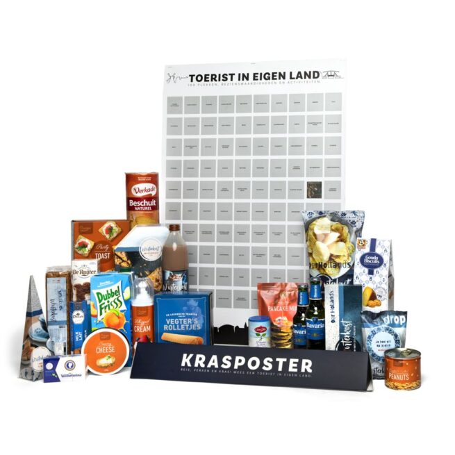 Kerstpakket Krasposter