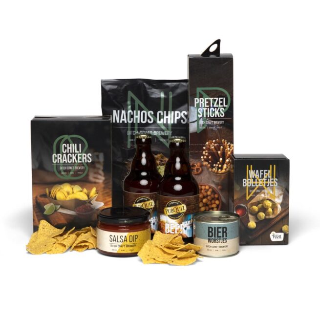 Kerstpakket Knabbelen