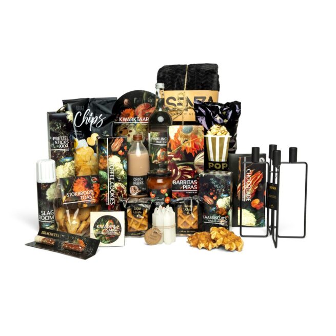 Kerstpakket Flowers and art