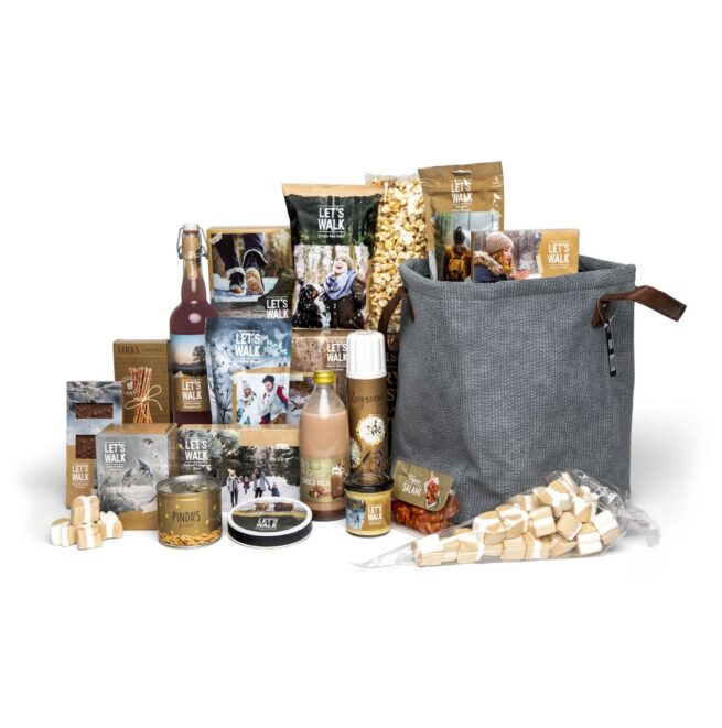 Kerstpakket Let's walk