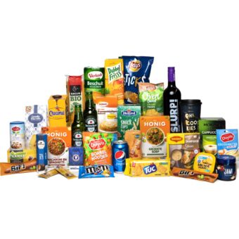 Kerstpakket Bomvol A-merken