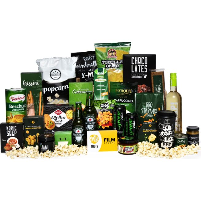 Kerstpakket Movie at home