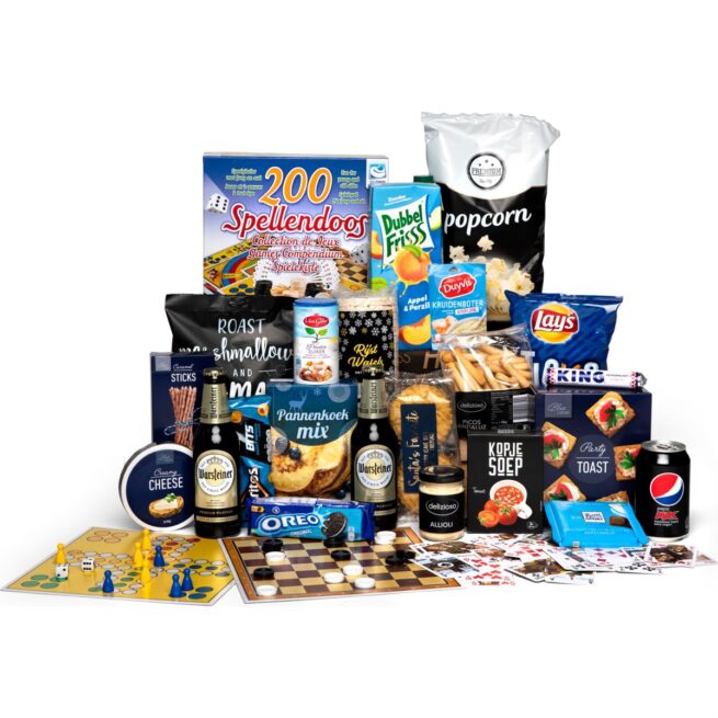 Kerstpakket Spelletjes avond