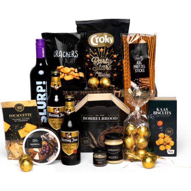 Kerstpakket Borrel & bites