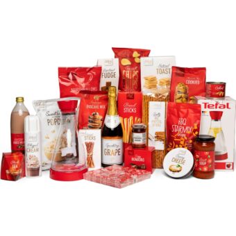 Kerstpakket Stralend rood