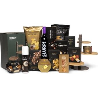 Kerstpakket In stijl serveren