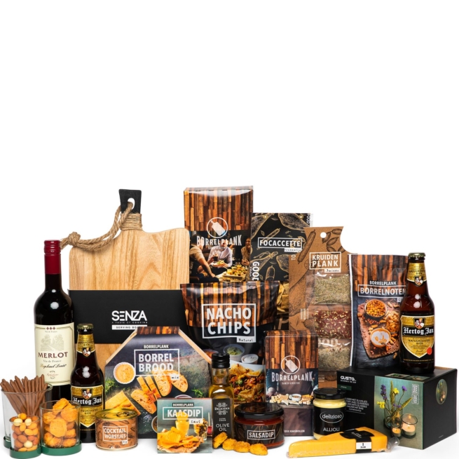 Kerstpakket Borrel topper