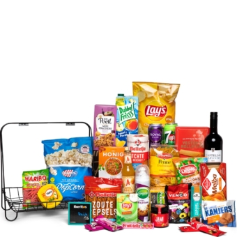 Kerstpakket Bomvol A-merken