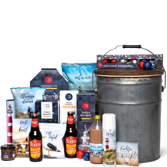 Kerstpakket Nederlandse kust