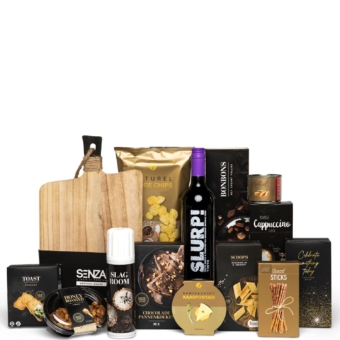 Kerstpakket In stijl serveren