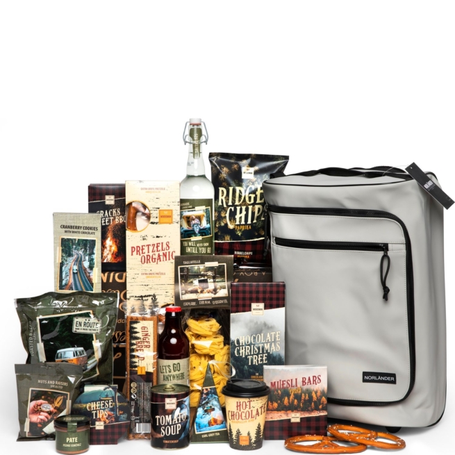 Kerstpakket In stijl op pad