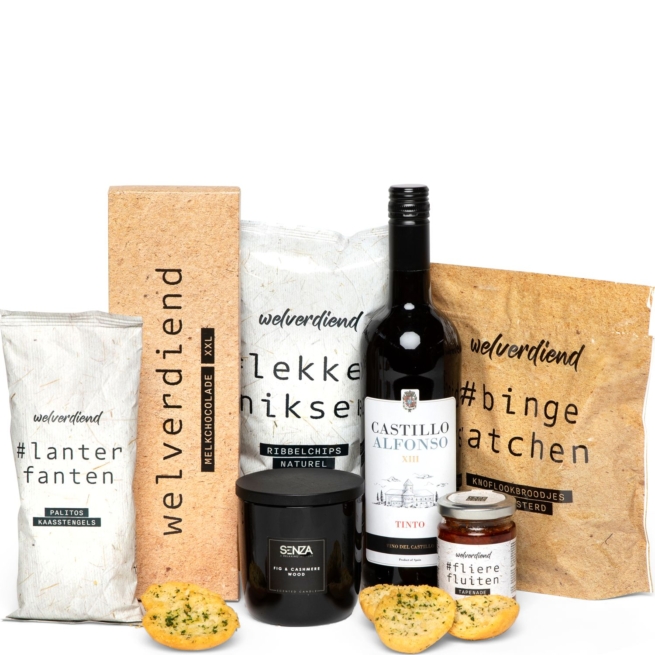 Kerstpakket Binge watchen