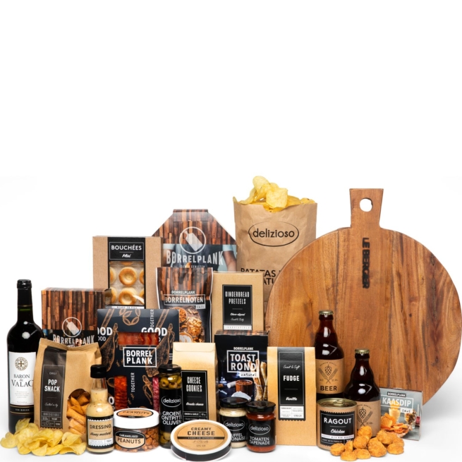 Kerstpakket Happen van de plank