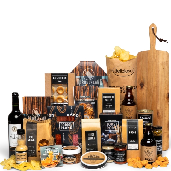 Kerstpakket Feest op de plank