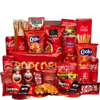 Kerstpakket Stralend rood