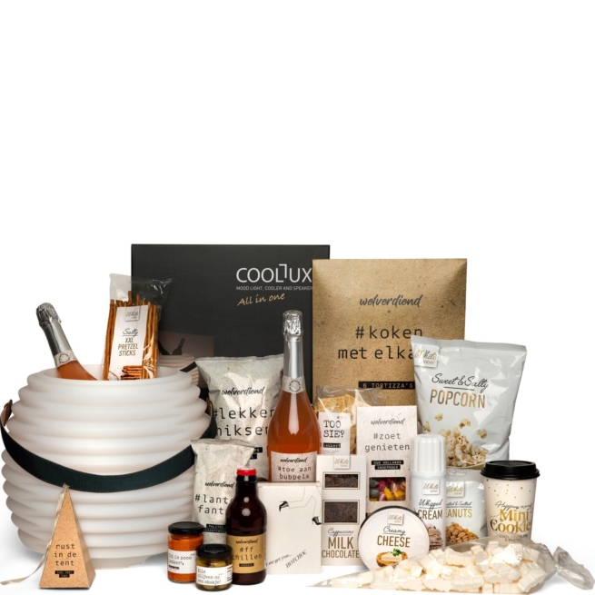 Kerstpakket Bubbels & bites