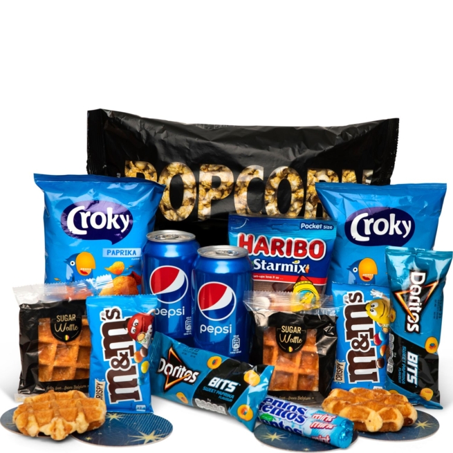 Kerstpakket Bomvol blauw